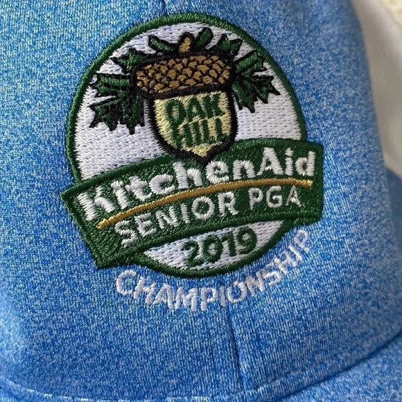 Ahead Oak Hill KitchenAid Senior PGA 2019 Championship Blue White Baseball Cap - Picture 2 of 9